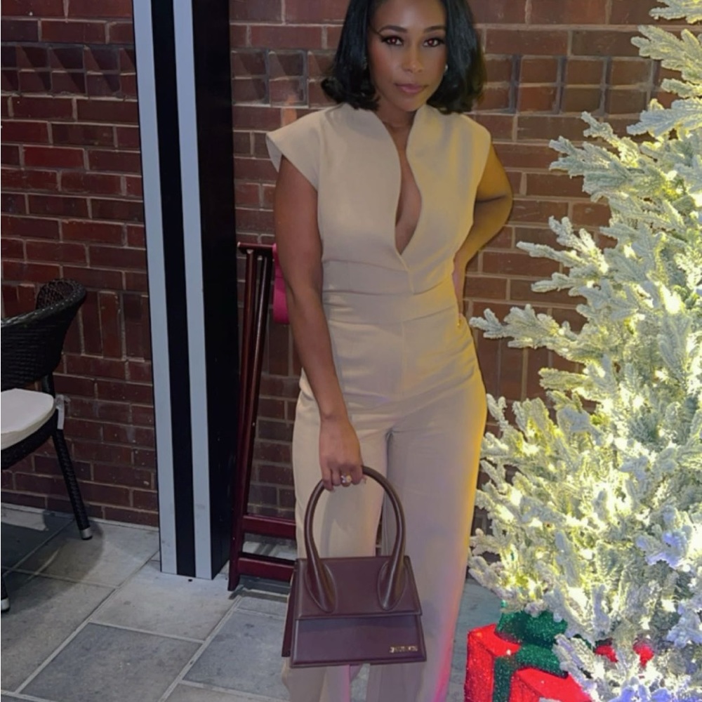 Tan jumpsuit XS !! Oddmuse
